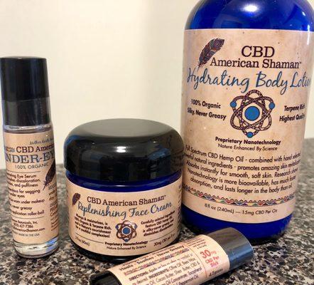 CBD Skin and Beauty products