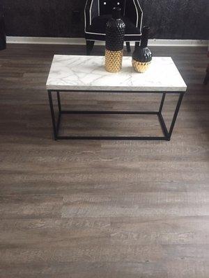 Grey LVP Flooring