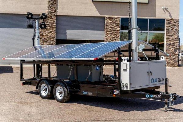 DC Solar - Mobile Solar Generator Trailer