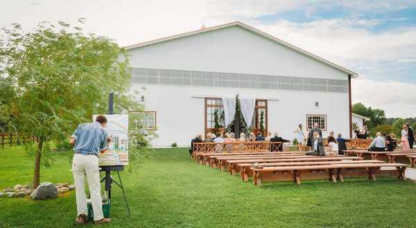 Beautiful wedding day at our romantic Snow Hill, Maryland barn wedding venue