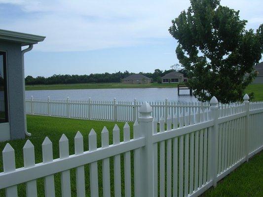 Vinyl Fence