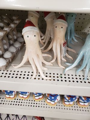 Santa squid?