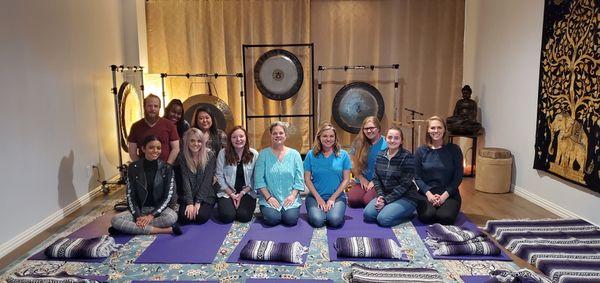 Sound healing field trip!