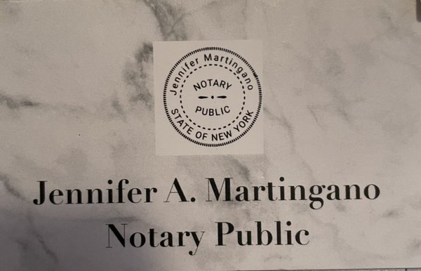 Licensed New York Notary Public