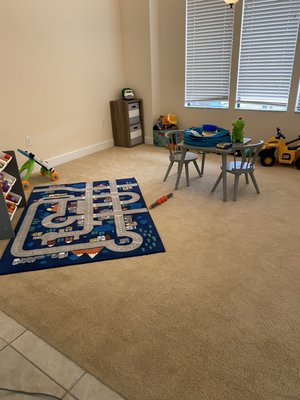 Carpet clean/deep clean