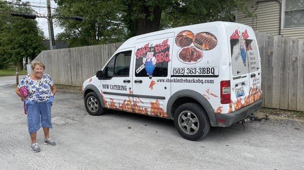 Catering and delivery van