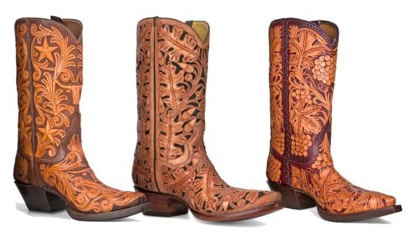 Fully tooled boots!