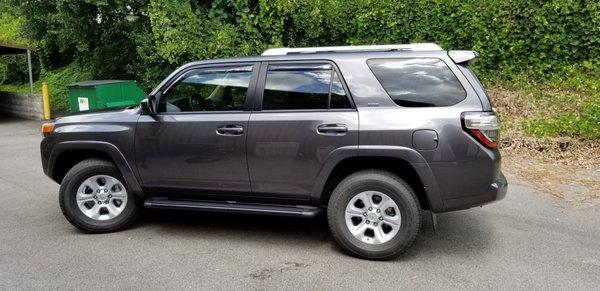 Toyota 4Runner with CQuartz UK ceramic coating