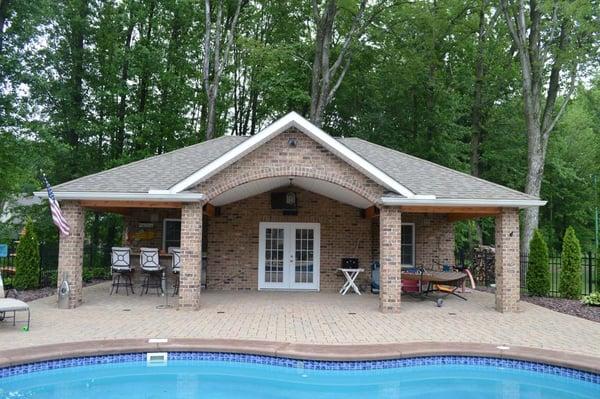 Custom Poolhouse