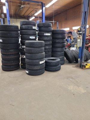 Tires, tires, tires!