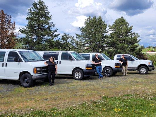 Our Service Fleet and Technicians