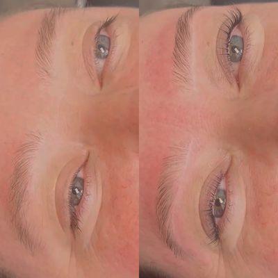 Brow Design and lash lift and tint