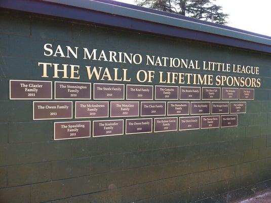 Cast Bronze Plaques and Lettering