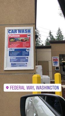 Touchless carwash!