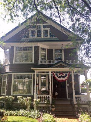 The Gray House Bed and Breakfast. Perfect location!