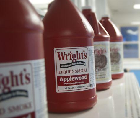 This is the best liquid smoke you can buy! We are a retailer of Wright's liquid smoke too!