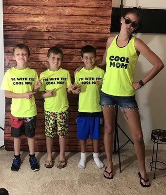 Cool mom safe kids!