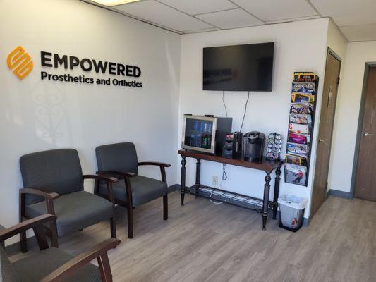 Patient waiting room/Reception Area