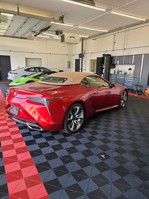 New Lexus joining friends in Detail Center