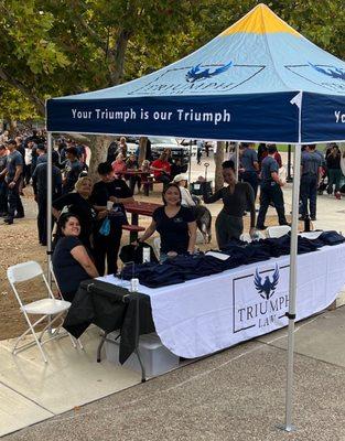 Triumph Law, P.C. Main Sponsor for 2023 MADD Walk