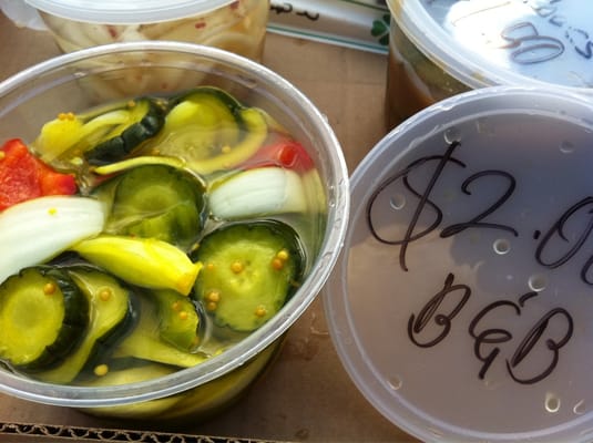 Pickled Cucumber from the Haleiwa Shingon Mission Bon Dance