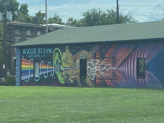 WXOX Sound Mural