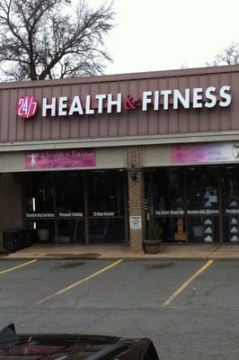 Store front view from Kavanaugh Blvd