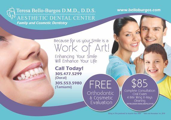 Free Orthodontic evaluation