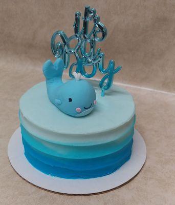 Whale of a baby shower