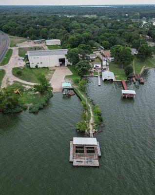 Marina, bait shop & more for sale at Lake Tawakoni