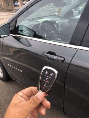 2018 Chevy equinox all keys lost