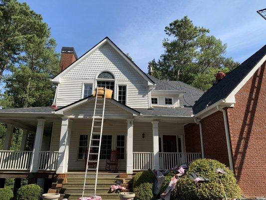 A 60 square Cumming home that received Owens Corning Duration shingles.