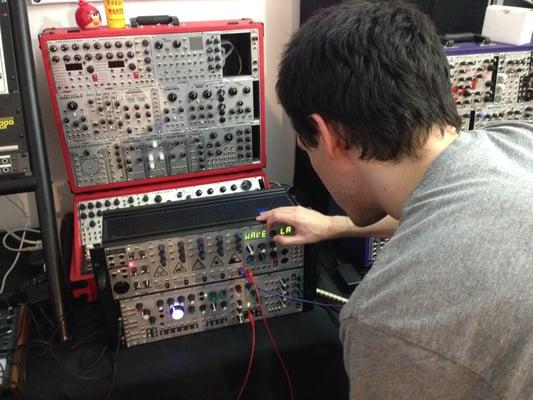 Morgan gives a thorough tutorial on the basics of modular synths. Never rushes you through it either. Passionate guy