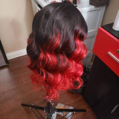 Custom made wigs HUMAN HAIR