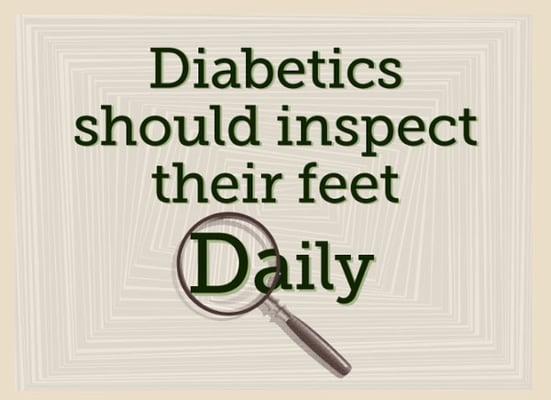 Diabetic Foot Inspections