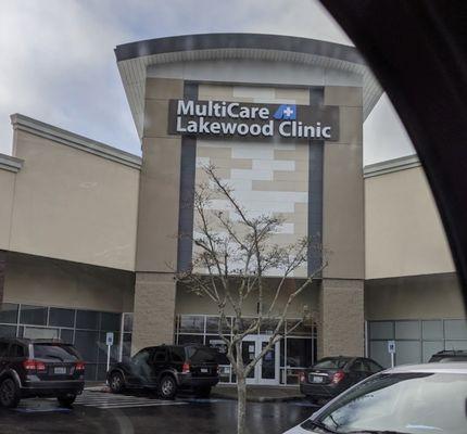 Located inside of the Multicare Lakewood Clinic