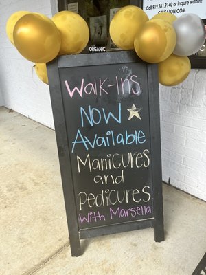 Get pampered !