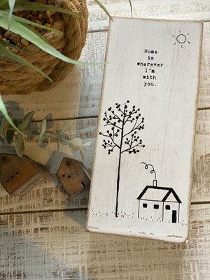 Inspiring home decor wood sign