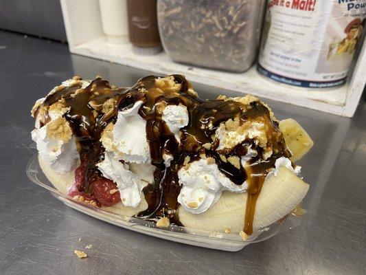 Banana split !