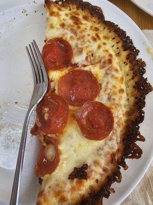 Pepperoni pizza