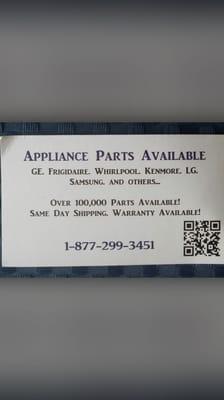 Same Day Appliance Repair