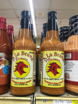 A La Brava Hot Sauce 10 oz. bottles