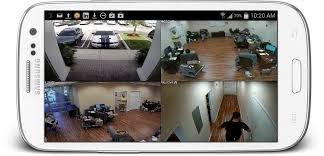 CCTV remote viewing via smartphone