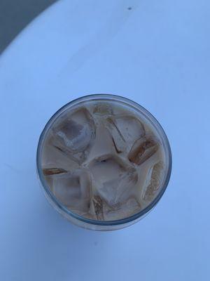 Iced chai latte