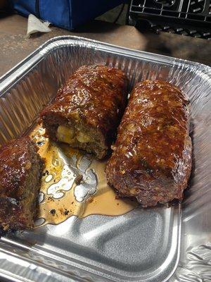 Green Hatch Chili Smoked Meatloaf