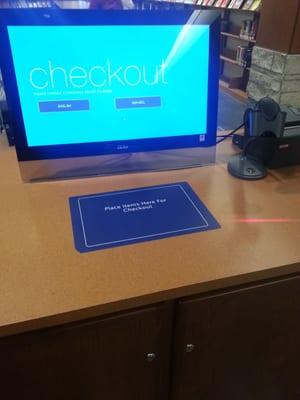 Self checkout kiosk