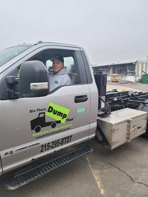 Our dumpster delivery experts always have a smile on there face, are always ready for you.