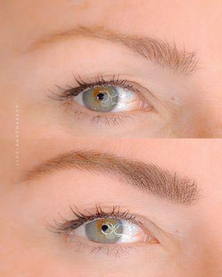 The most natural and sophisticated Microblading technique. This is LuvBrows Nanoblading.