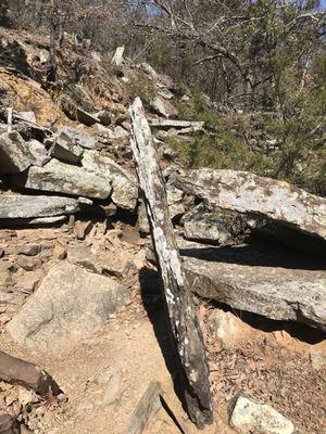 Stream bed hiking