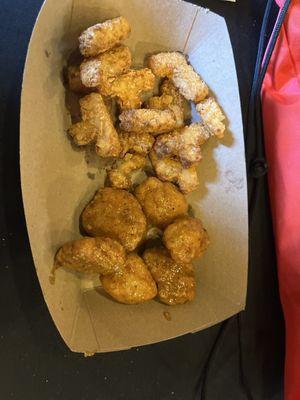 Wings Traditional or Boneless and Tots or Fries